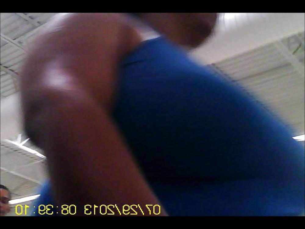 10P Black Chick with HUGE tits