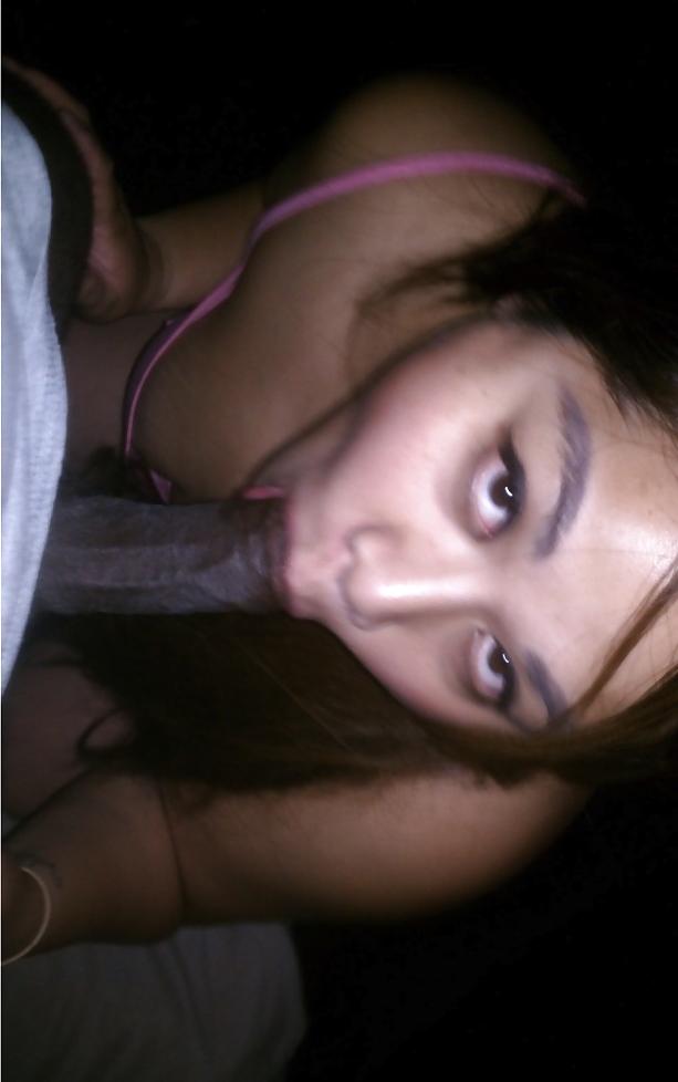 10P ASIAN GIRL TRAN SUCKS MY BIG BLACK COCK