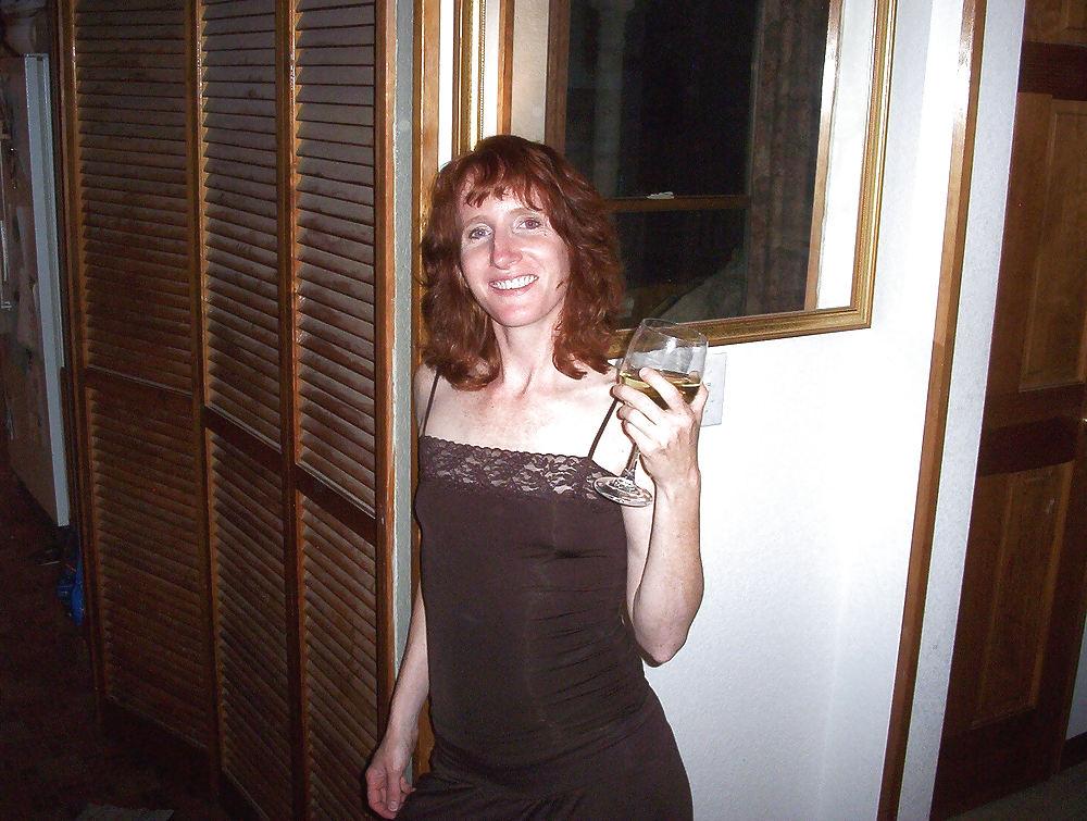22P Red Headed Milf Fucks and Sucks