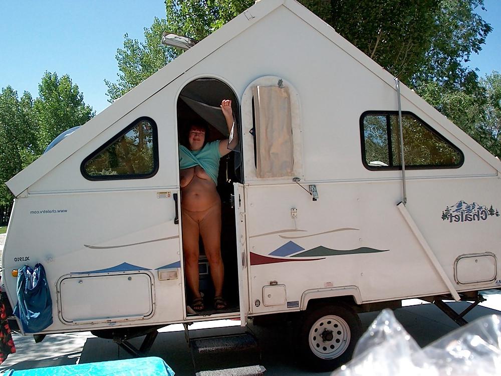 24P Nude in public.