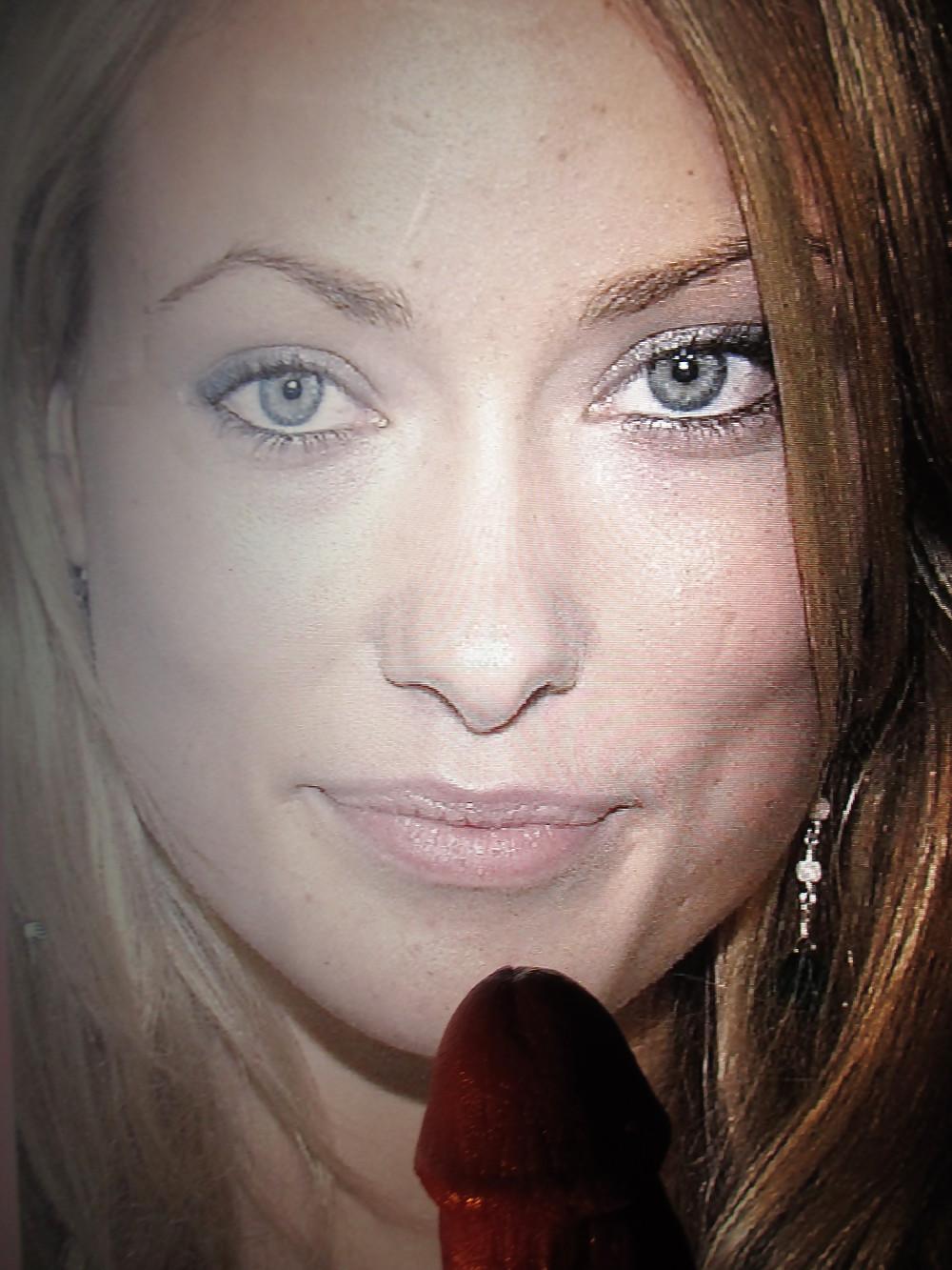 11P OLIVIA WILDE Cumshot New 8
