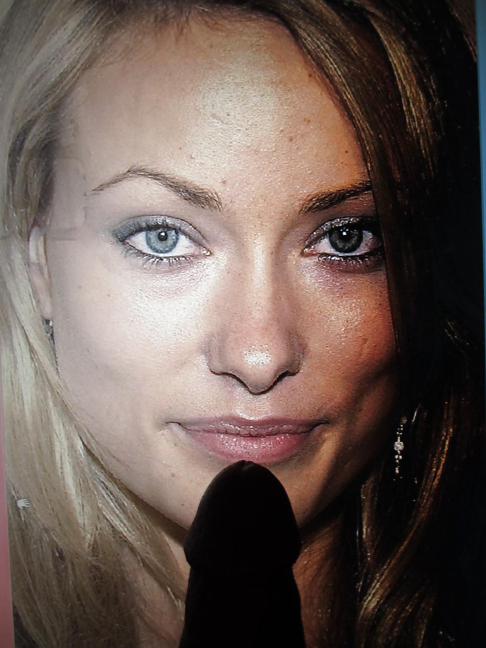 11P OLIVIA WILDE Cumshot New 8