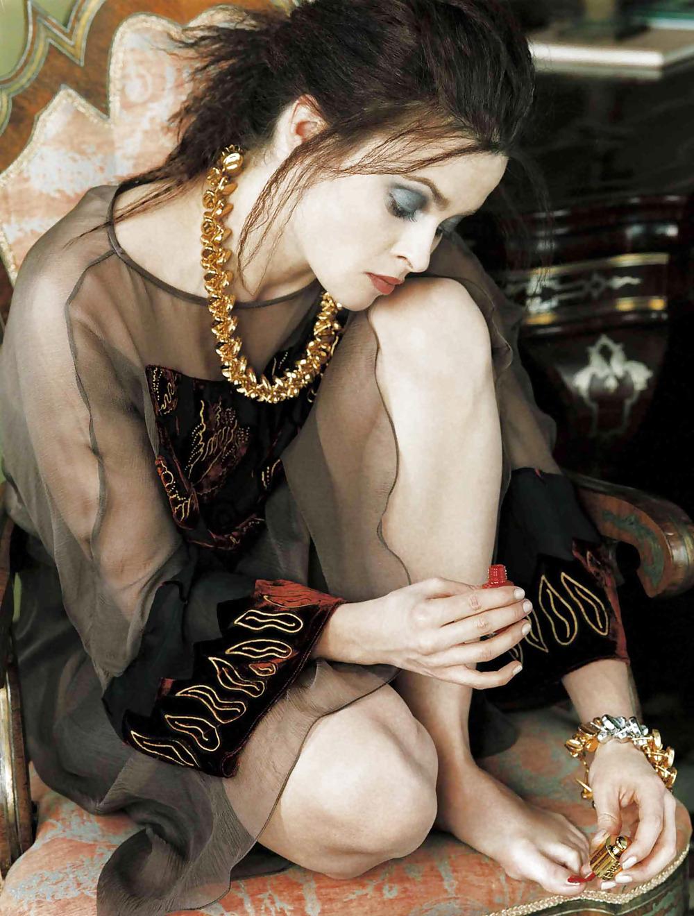15P Helena Bonham-Carter Füße