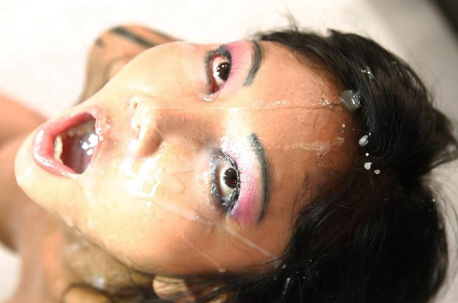 25P Asian cumshot