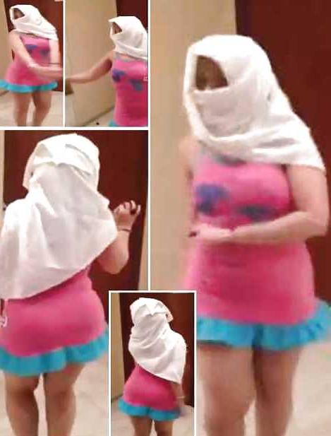 25P Dancing-hijab niqab jilbab arab turbanli tudung pakimallu(2)