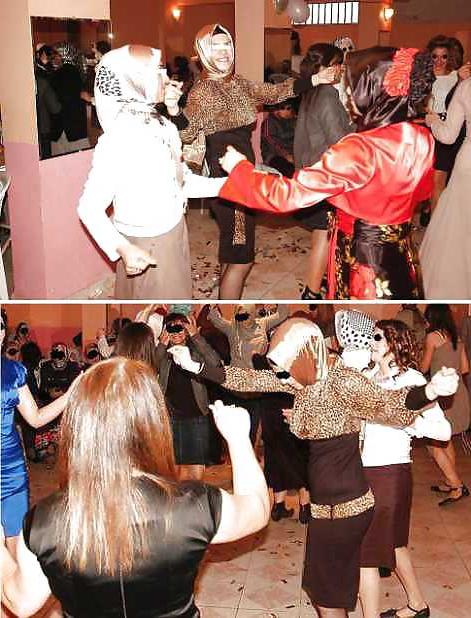 25P Dancing-hijab niqab jilbab arab turbanli tudung pakimallu(2)