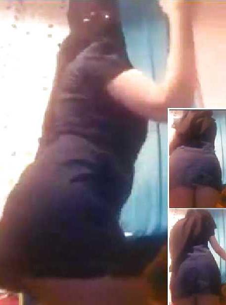 25P Dancing-hijab niqab jilbab arab turbanli tudung pakimallu(2)