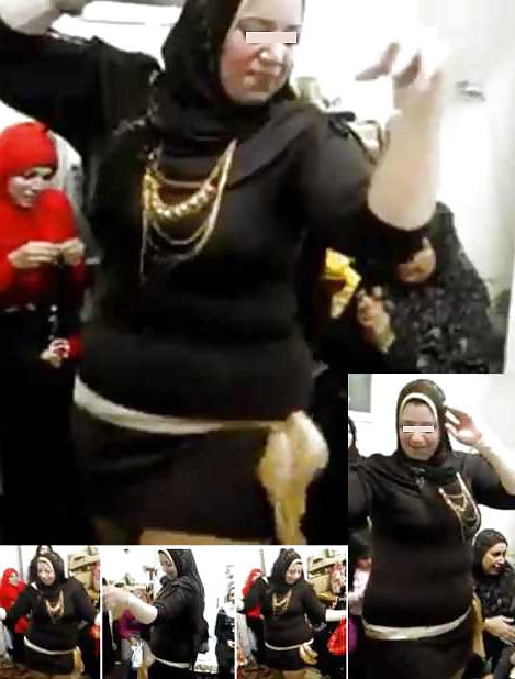 25P Dancing-hijab niqab jilbab arab turbanli tudung pakimallu(2)