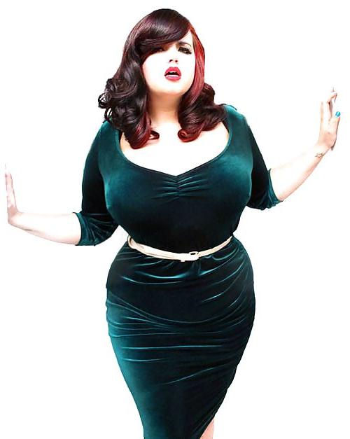 25P Voluptuous Burlesque, Pin-up and Retro Women 8