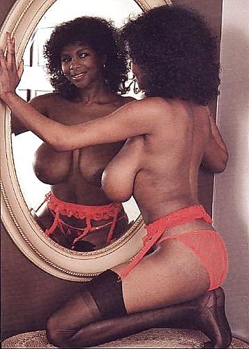 9P Vintage black pornstar Salome Vincent