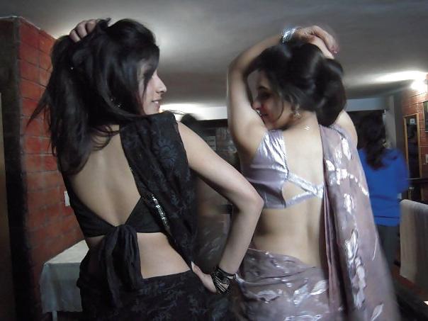 8P Naughty Indian girls in Saree