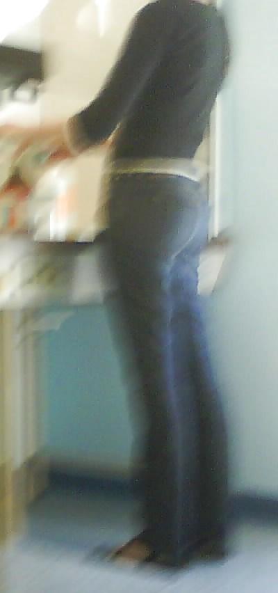 9P Picture amateur by me. Ass of my teacher and my neighbor.