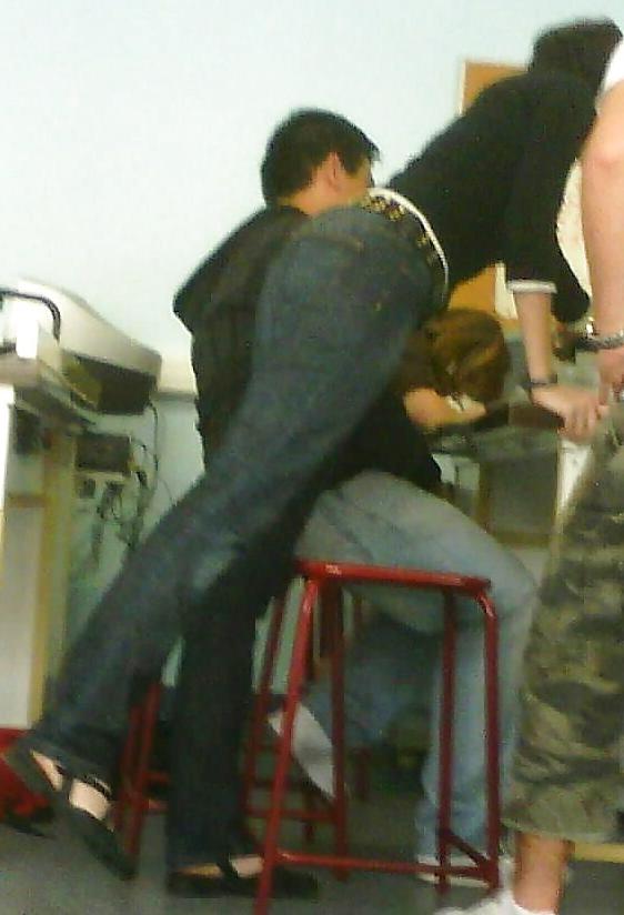 9P Picture amateur by me. Ass of my teacher and my neighbor.