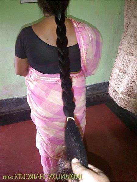 23P Indian Long Hair Auntys And Girls 