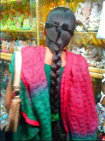 23P Indian Long Hair Auntys And Girls 