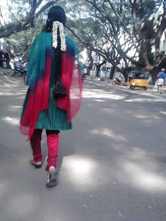 23P Indian Long Hair Auntys And Girls 