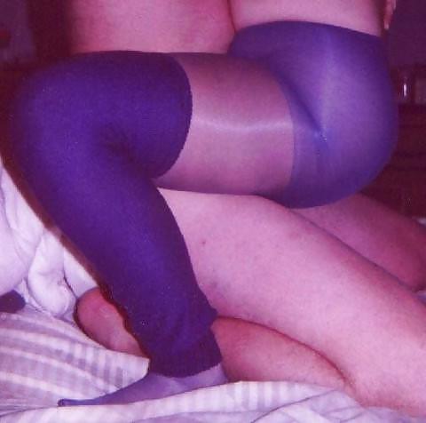 16P Pantyhose sex with bbw woman