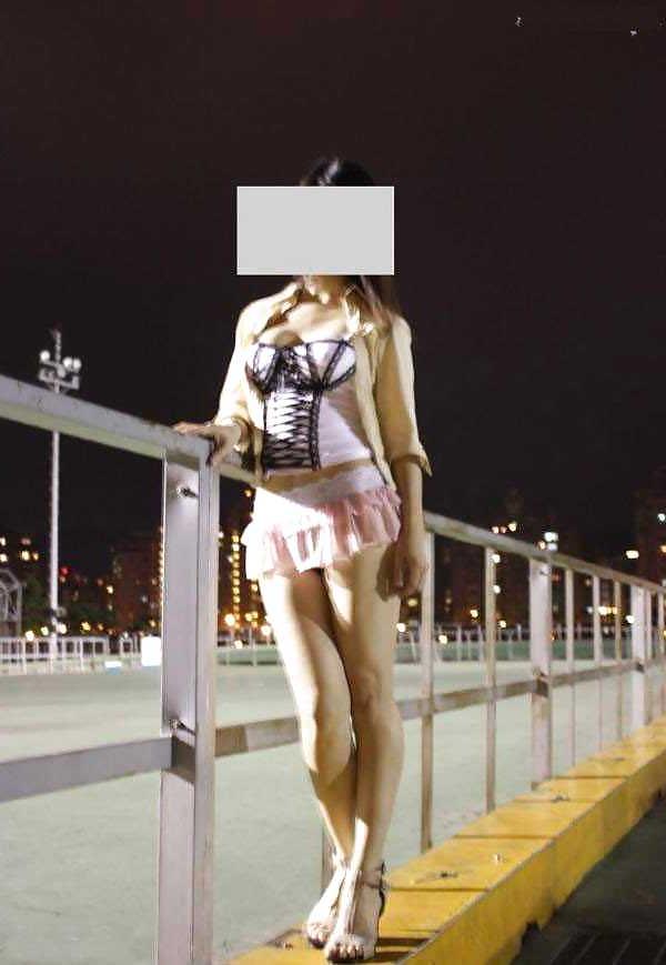 16P Asian Slut Wife Outside