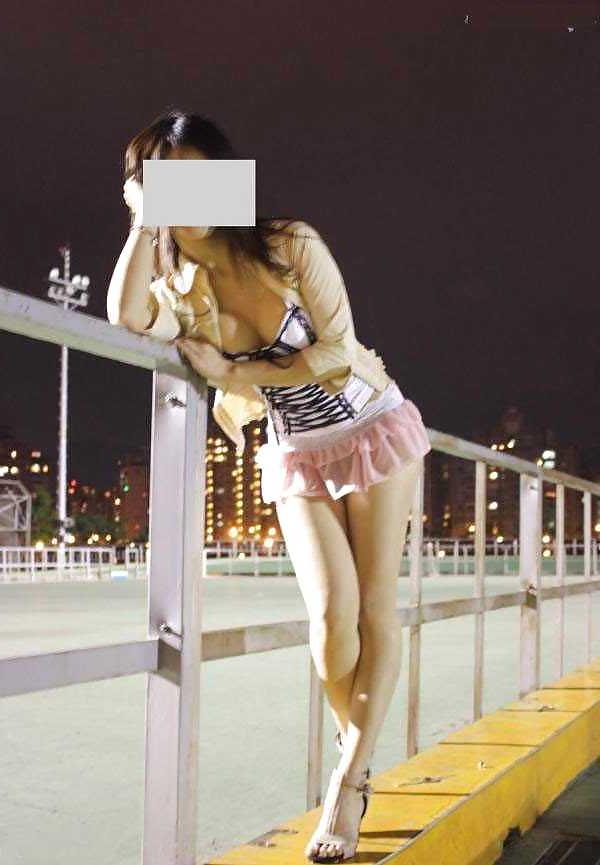 16P Asian Slut Wife Outside