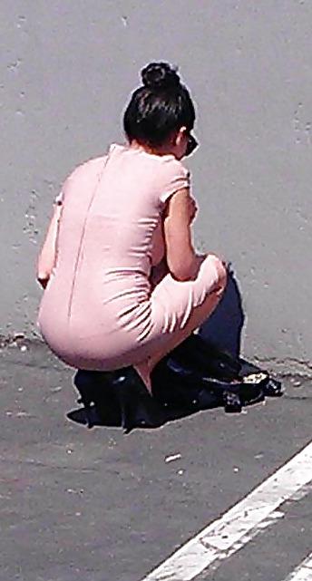 6P Hot Milf Neighbor Visible Panty Line