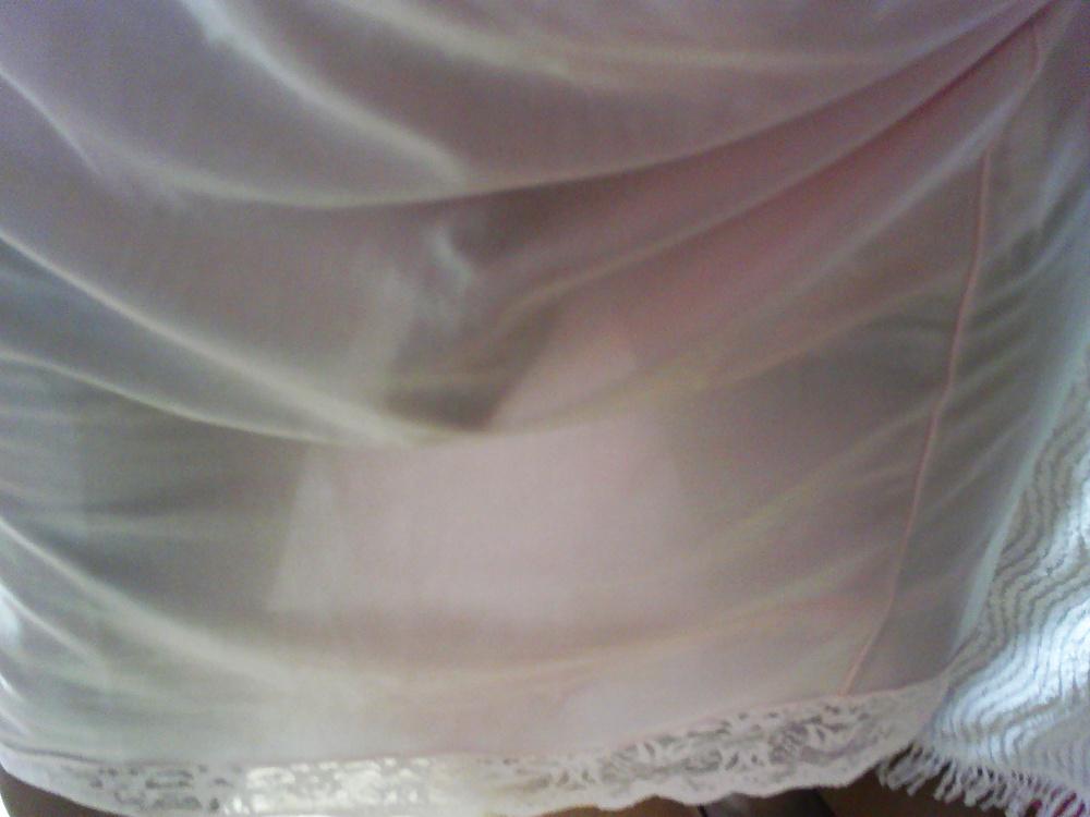 25P See through slip