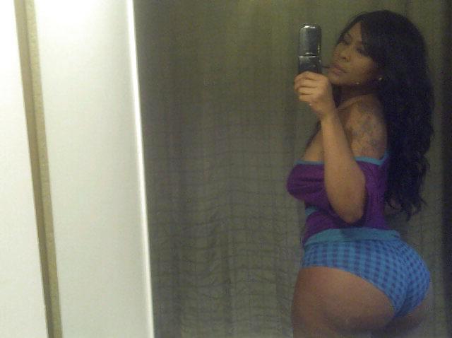 25P Thick black booty
