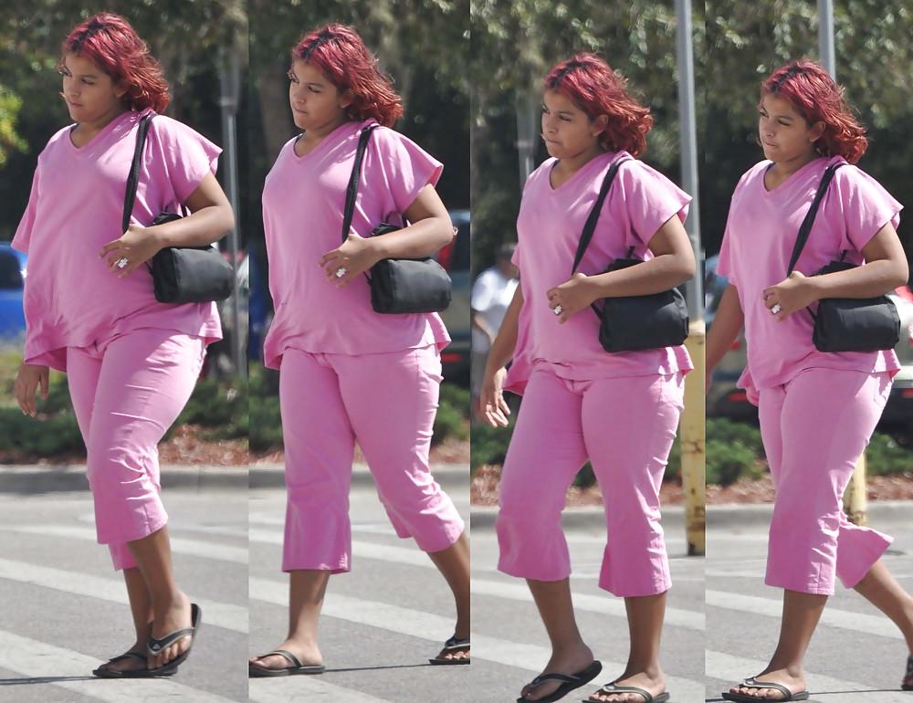15P Chubby Girls in Public - Collages