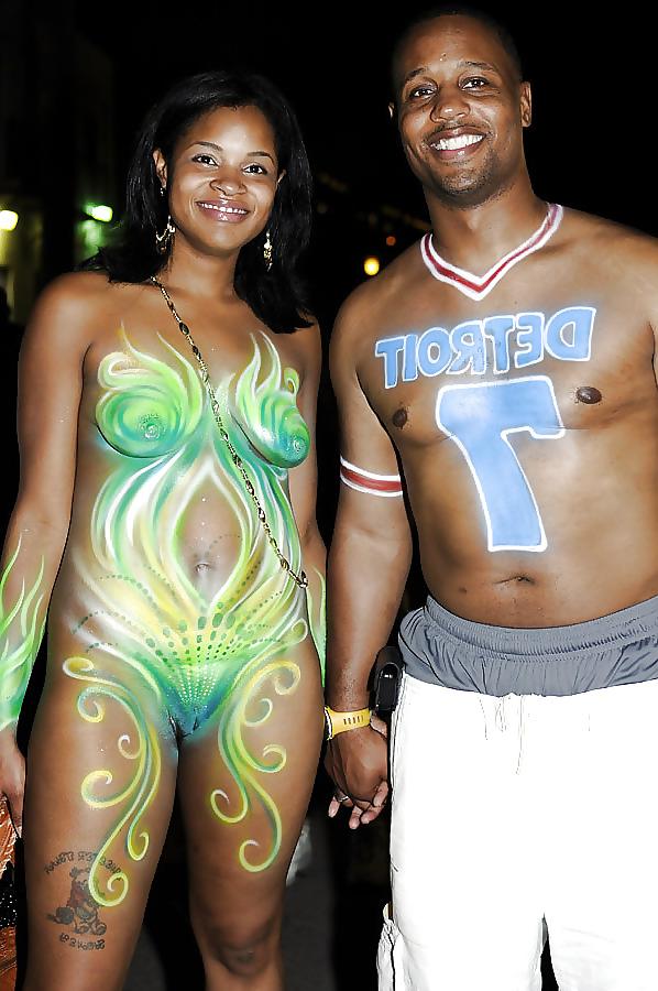 25P Beautiful Black Nudists