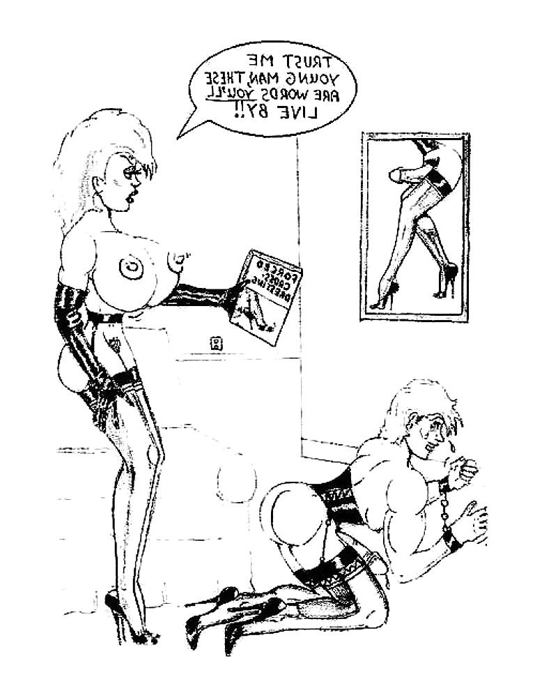 9P Femdom-drawing