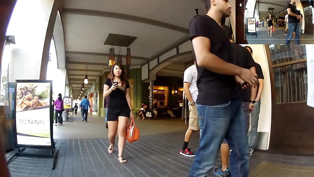 25P Hunting asian ass n legs