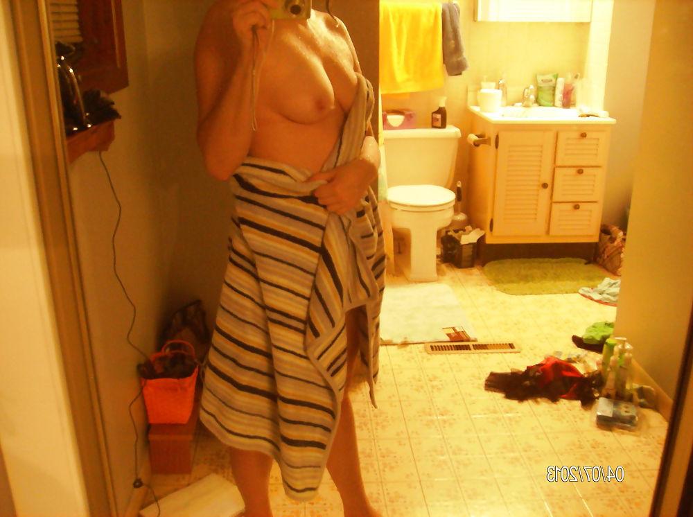 6P Fresh out of the shower. 