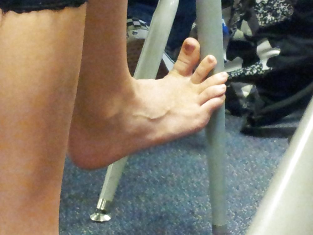 16P Candid High School Feet 6