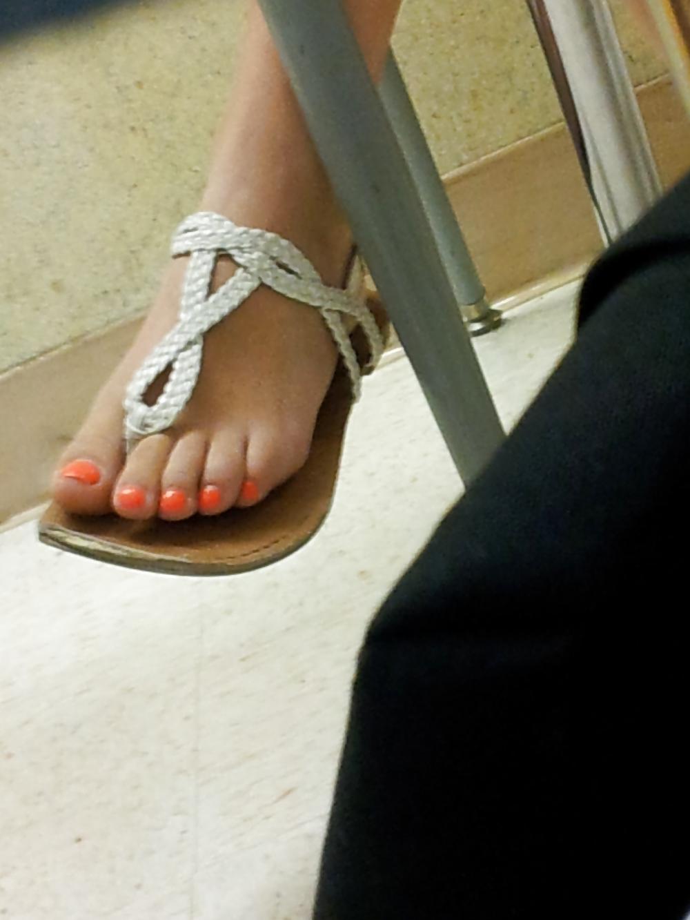16P Candid High School Feet 6