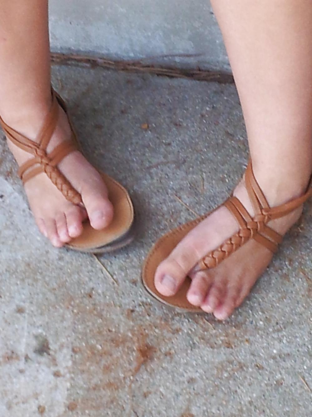 16P Candid High School Feet 6