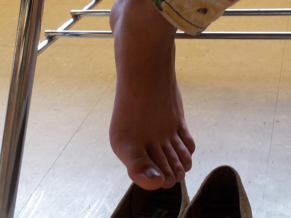 16P Candid High School Feet 6