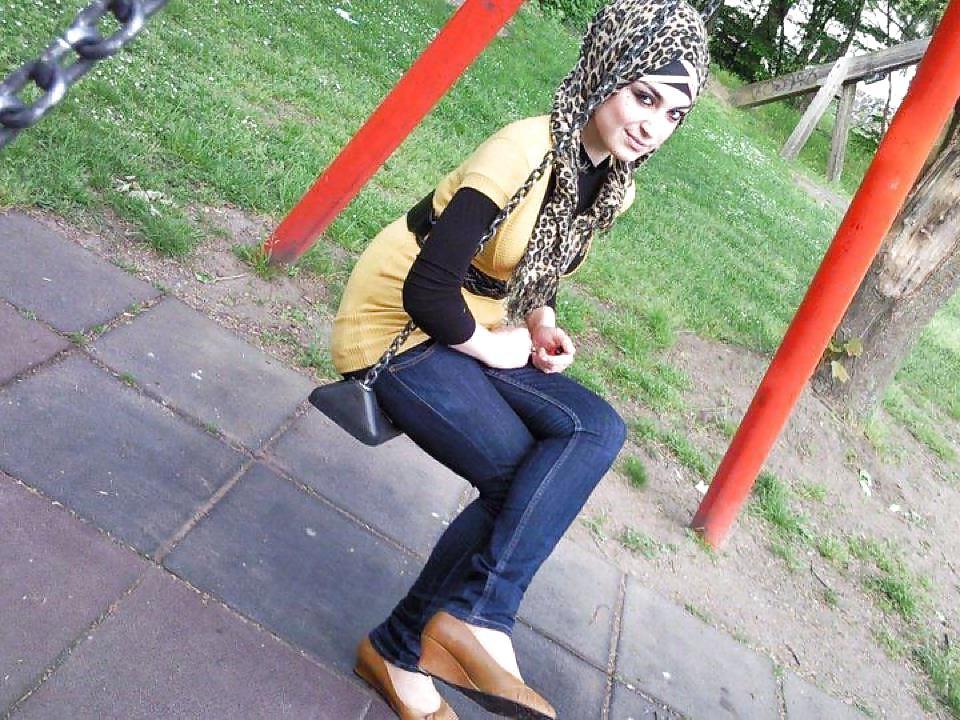 8P Turkish arab turbanli hijab 3