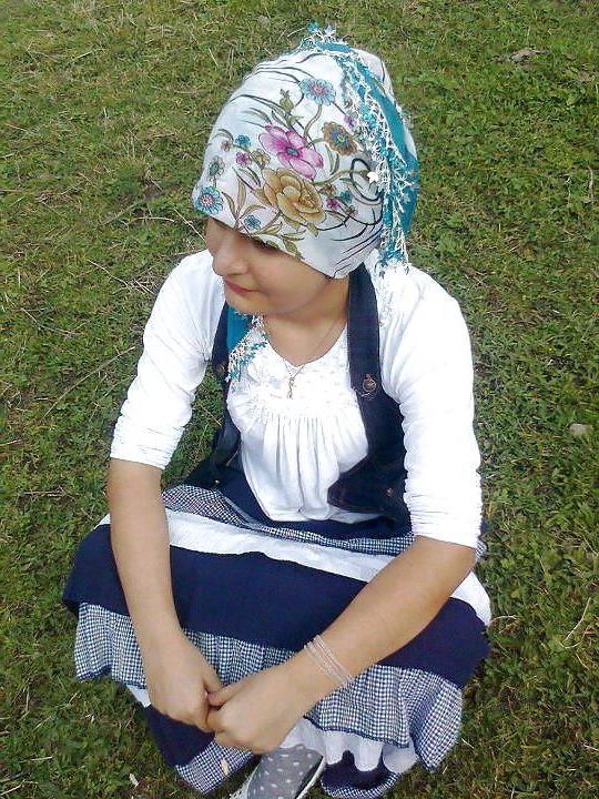 8P Turkish arab turbanli hijab 3