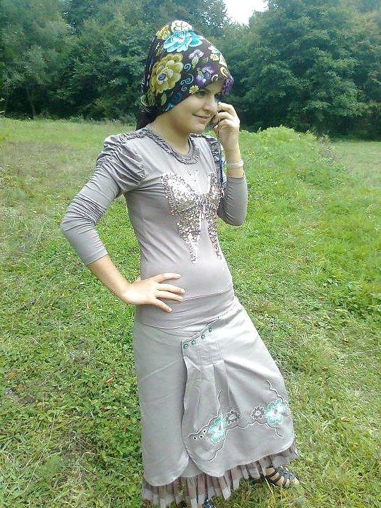 8P Turkish arab turbanli hijab 3