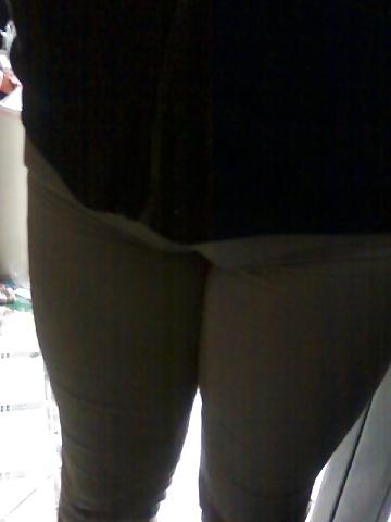 9P Bbw camel toe and pussy 