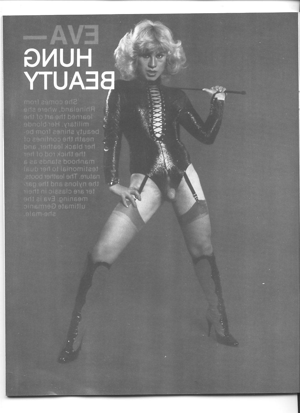 21P Retro Shemale Eva and an actress who reminds me of her!