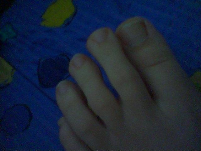 25P Sabrina 's Feet - Foot model with long flexible toes