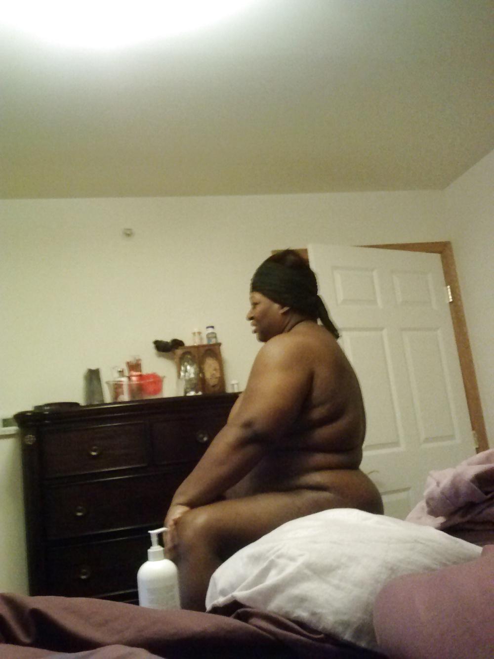 22P Black bbw azz