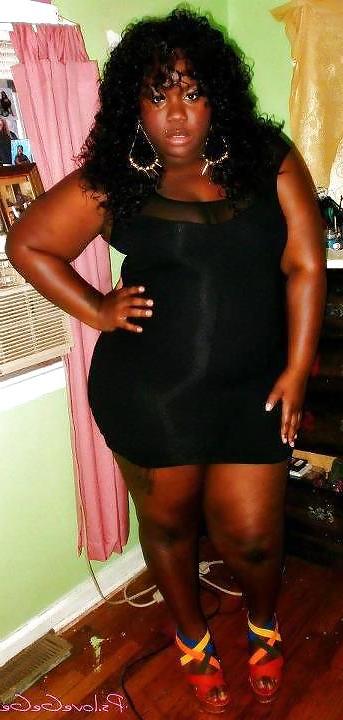 22P Black bbw azz