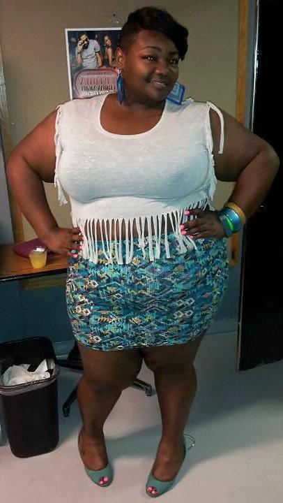 22P Black bbw azz