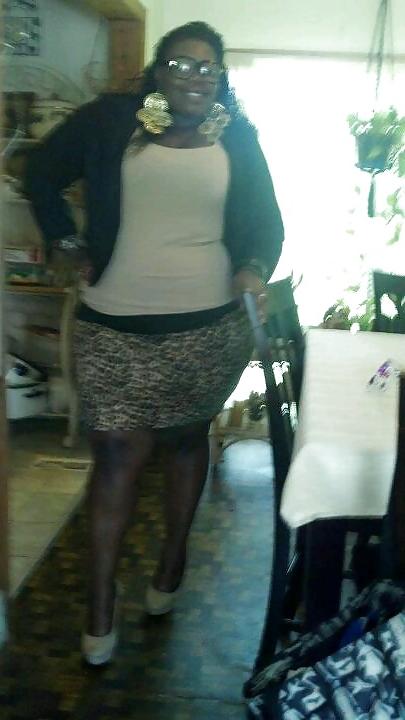 22P Black bbw azz