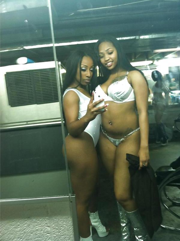 25P Beautiful black strippers and other black chicks 