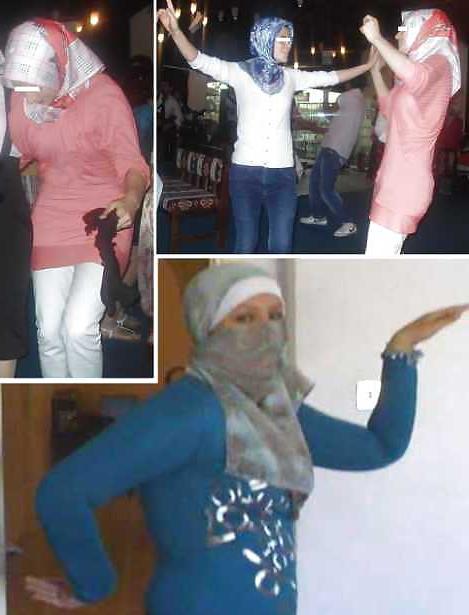 24P Dancing- hijab niqab jilbab arab turbanli tudung paki mallu