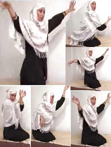 24P Dancing- hijab niqab jilbab arab turbanli tudung paki mallu