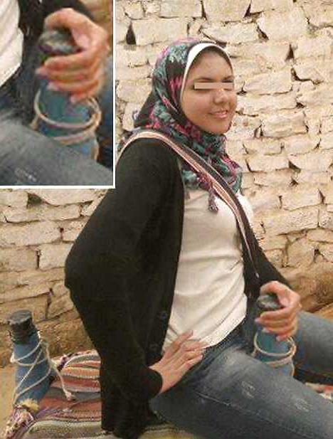 14P Rod in arab hijabi grl  hijab tudung turkish jilbab mallu 