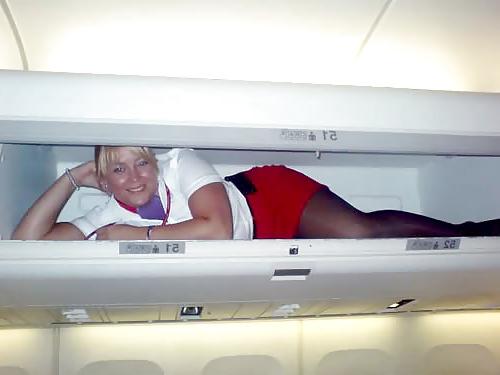 25P Naughty cabin crew